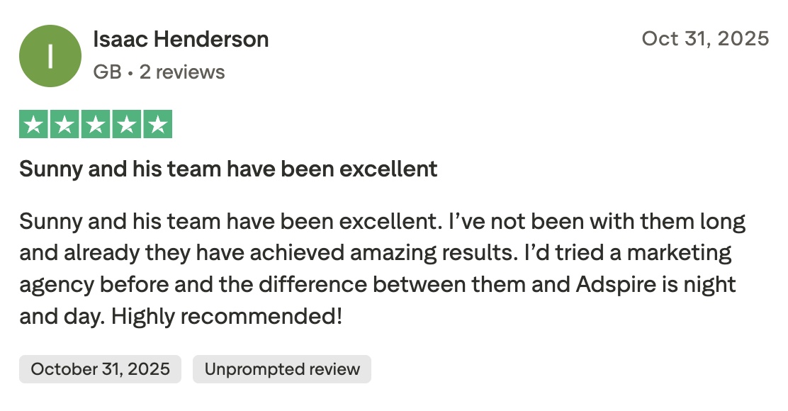 Trustpilot review