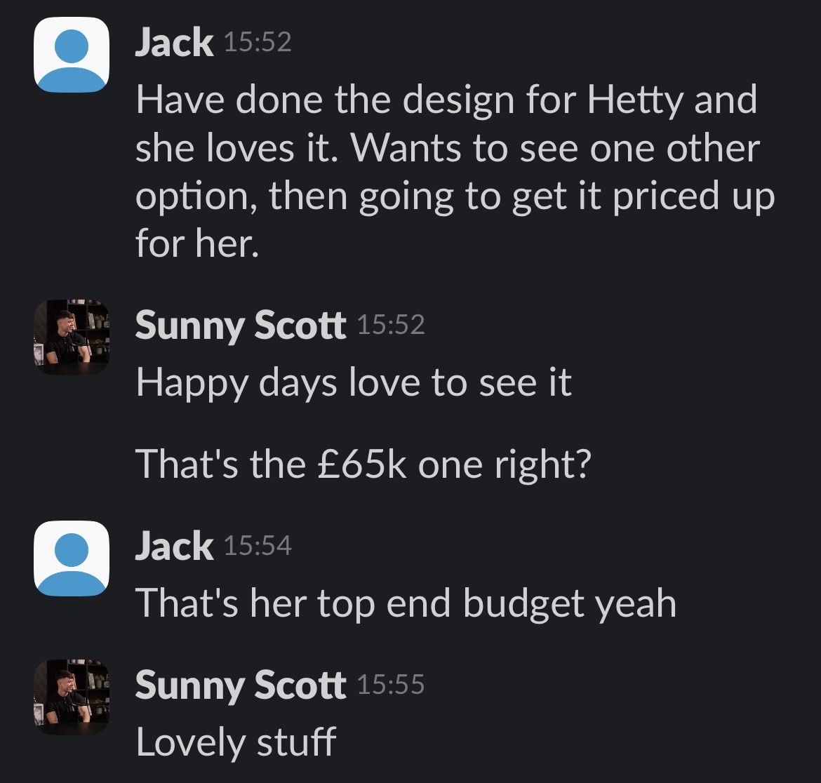 Space Dorset £65k bathroom pipeline WhatsApp