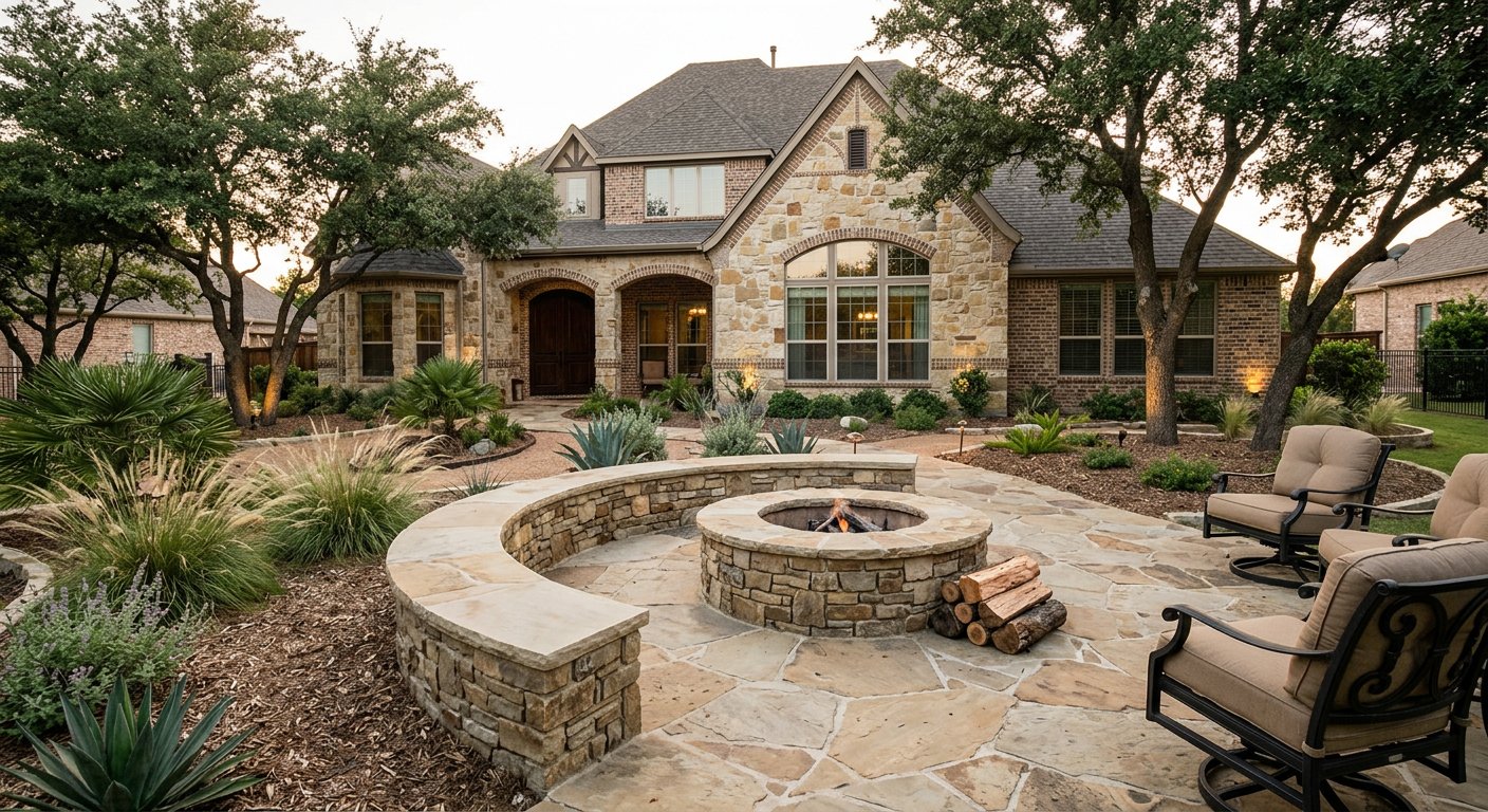 Custom fire pit McKinney TX