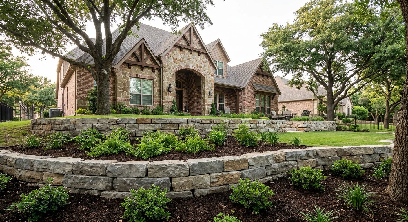 Retaining wall Frisco TX