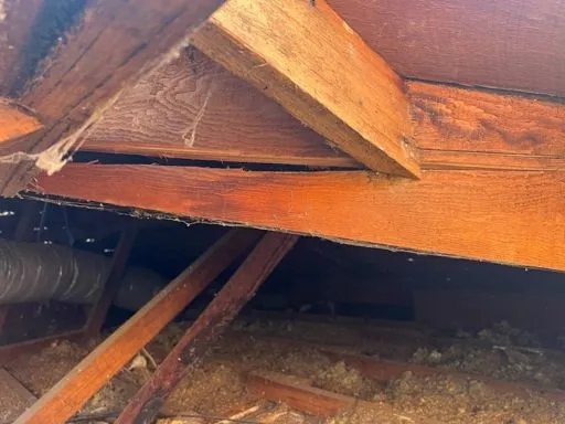 Split roof beam Melbourne - temperature variations with moisture can cause beams to split