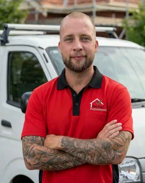 Cody Vanderwerf - The Roof Professionals Melbourne co-founder with van