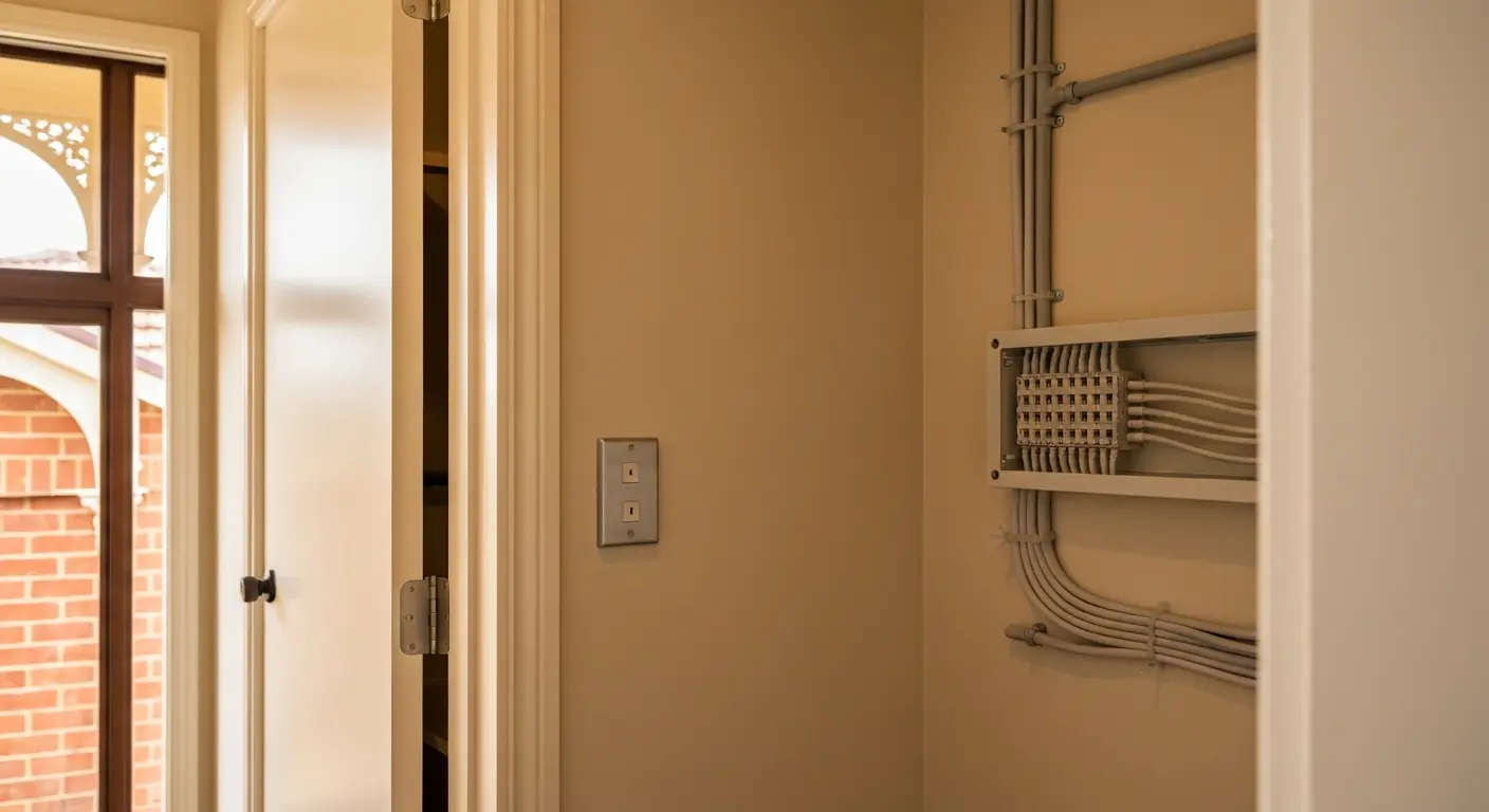 Cabling installation Clayton home