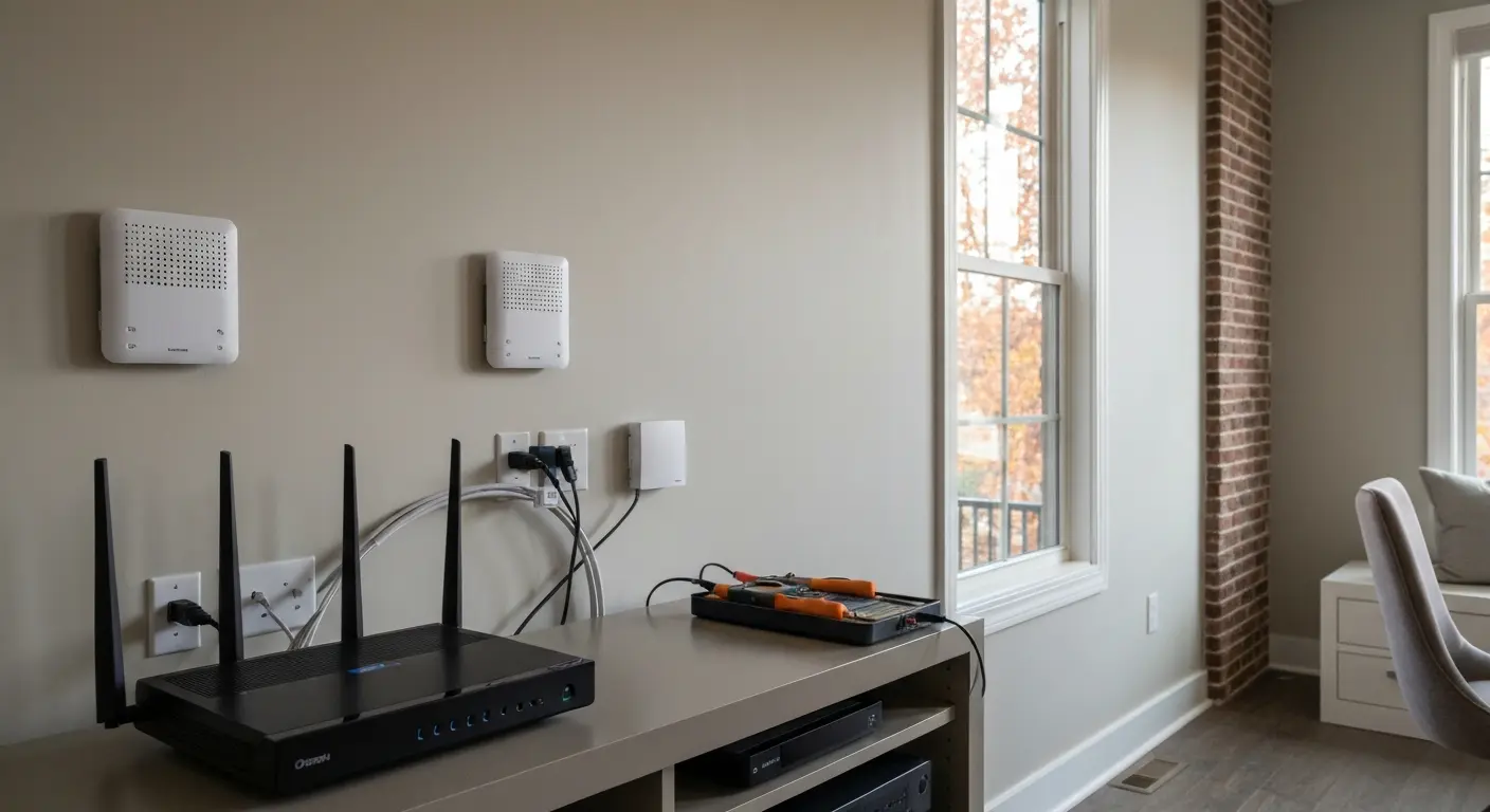 Home network installation