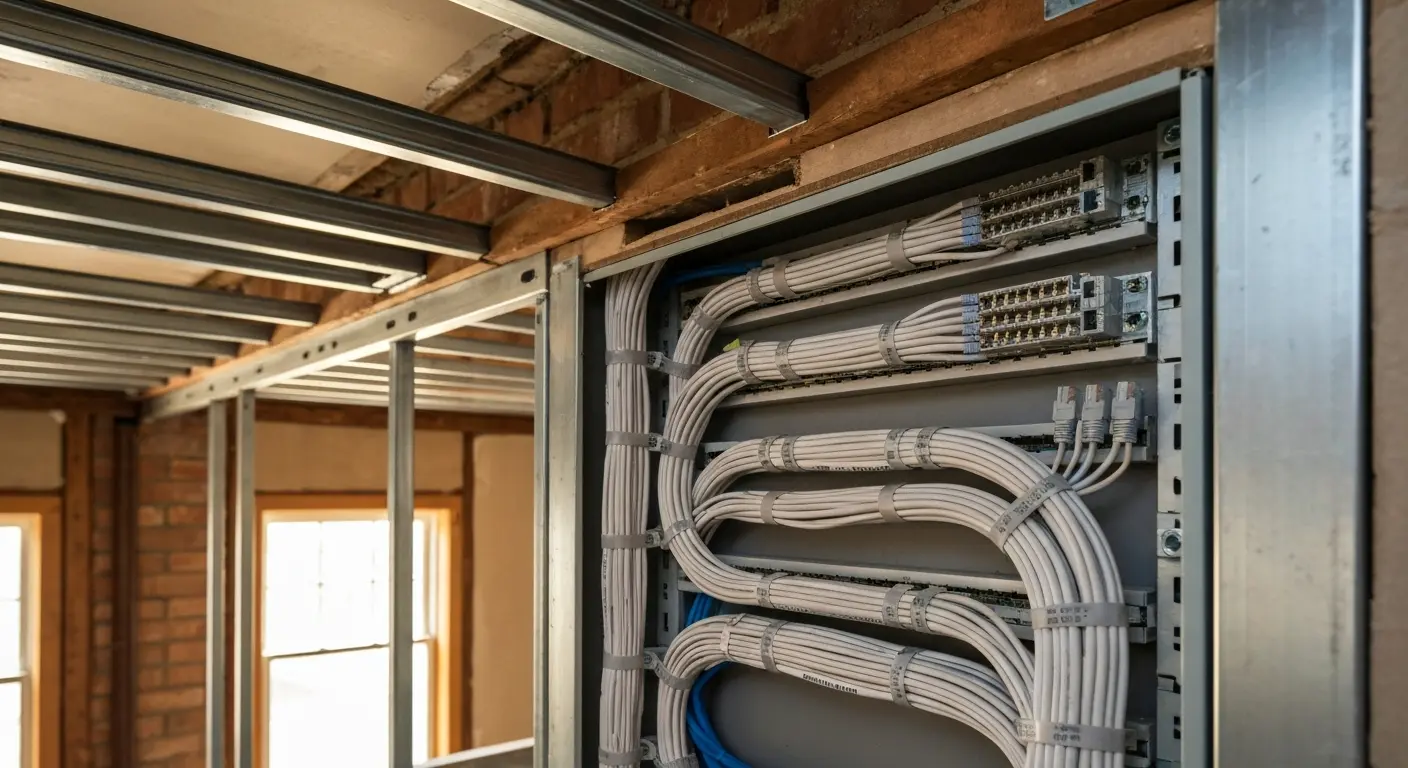 Structured cabling installation