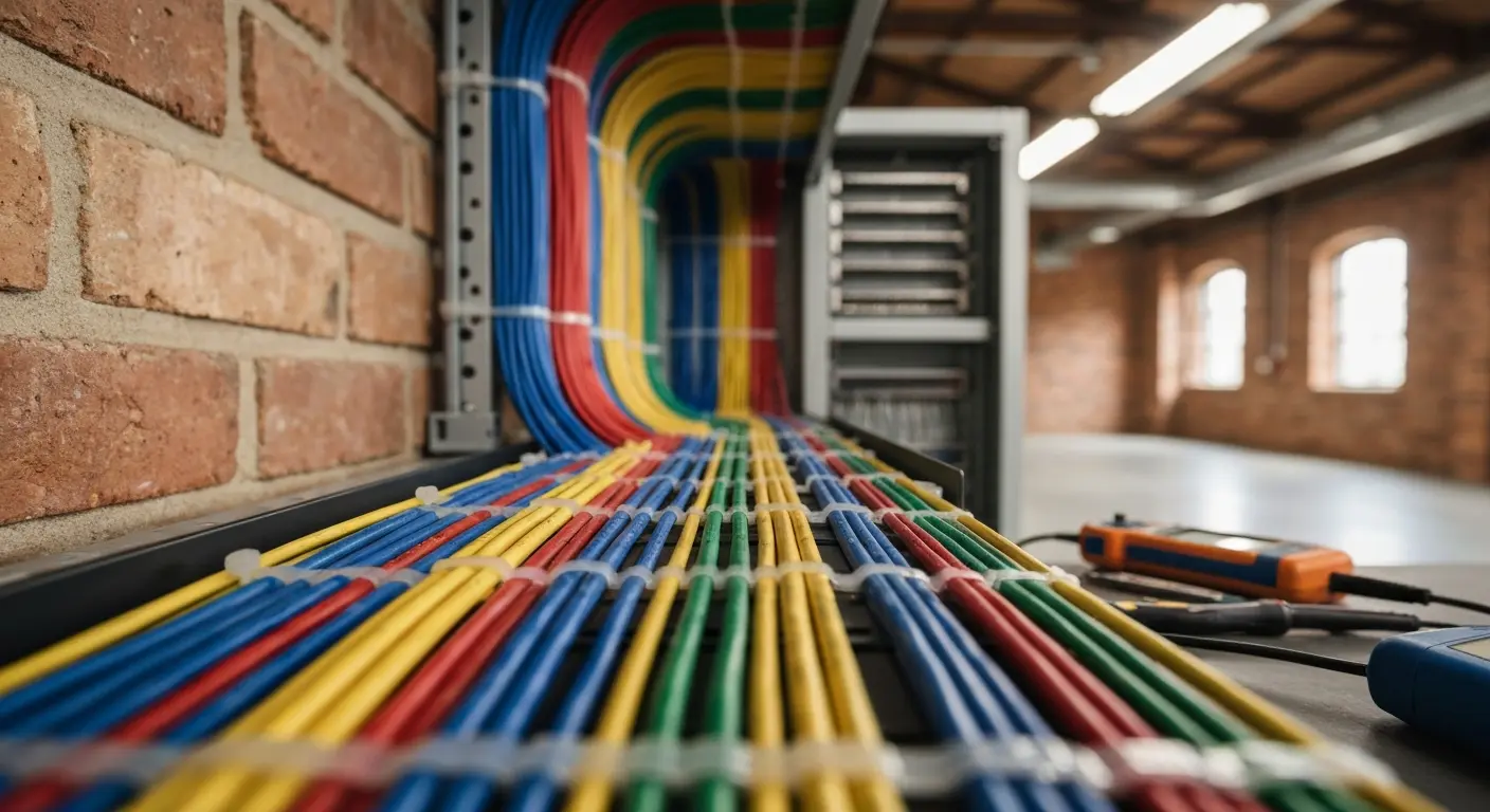 Structured cabling installation