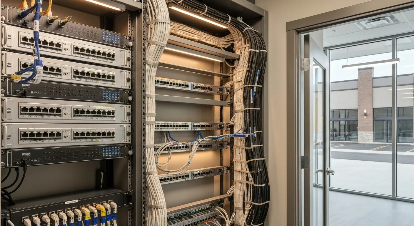 Commercial network setup