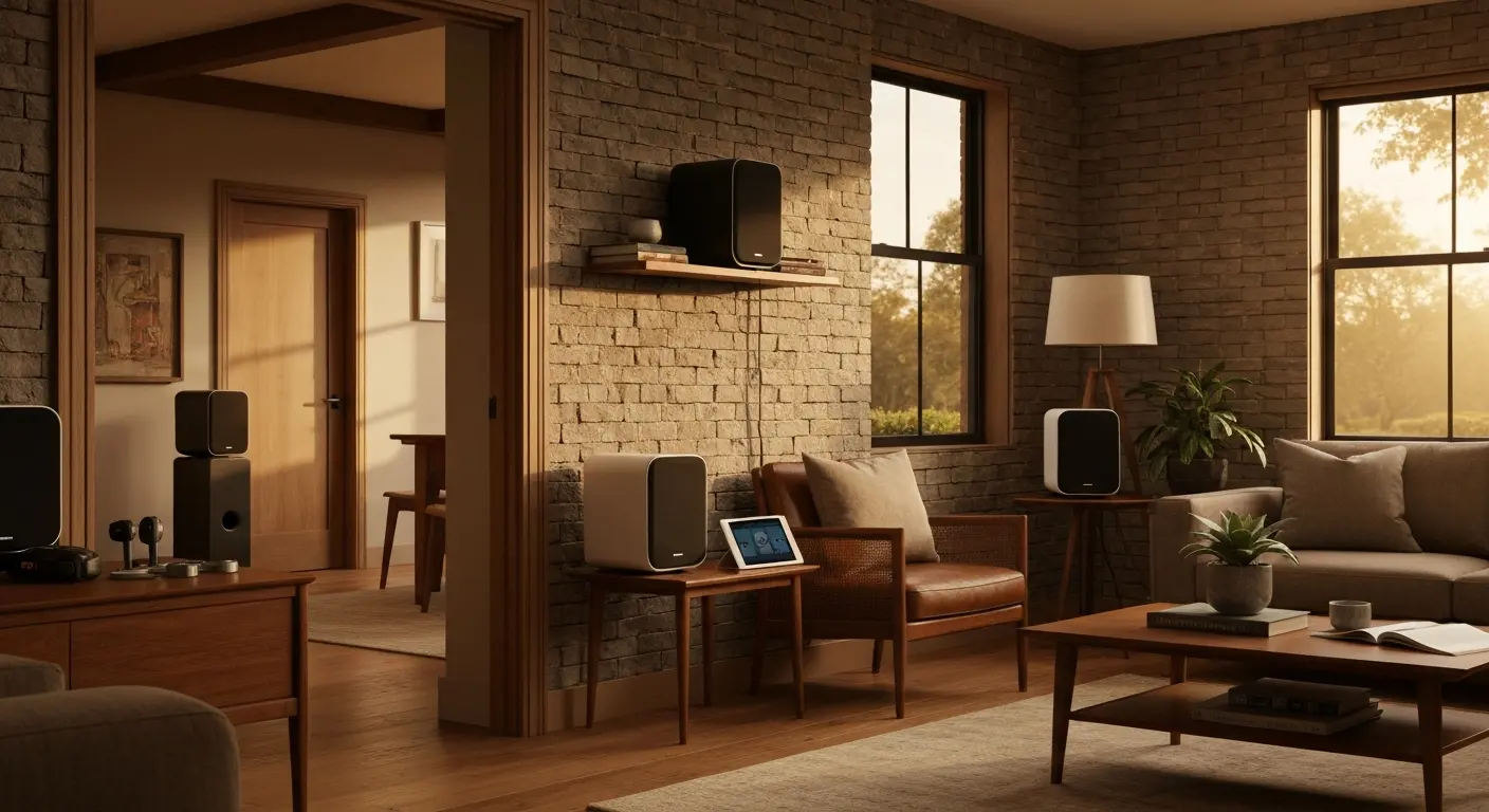 Whole-home audio installation