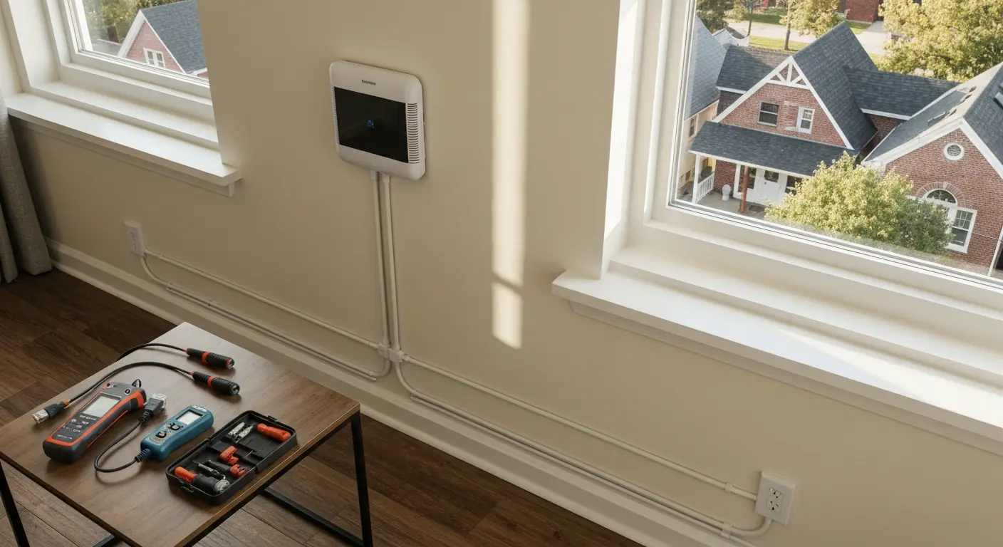 Network installation setup