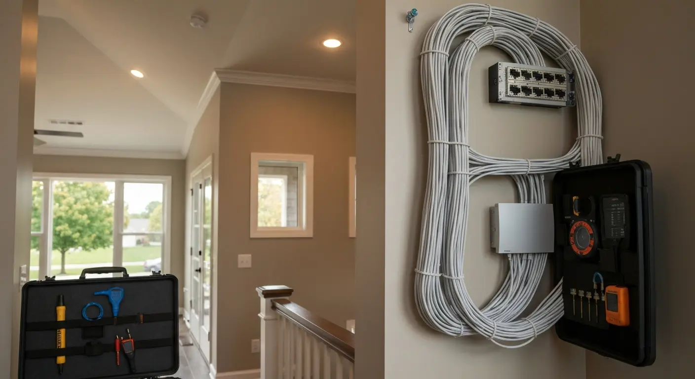 Network Wi-Fi installation in Ballwin home