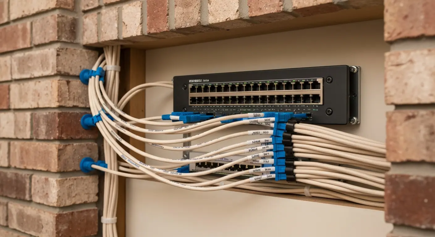 Ballwin home architecture and networking integration