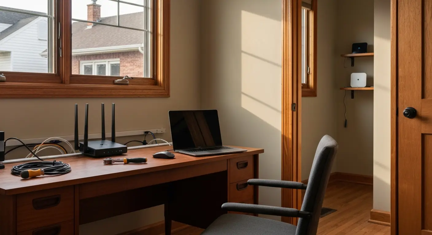 Network installation in home
