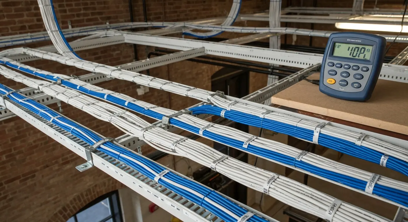 Structured cabling installation