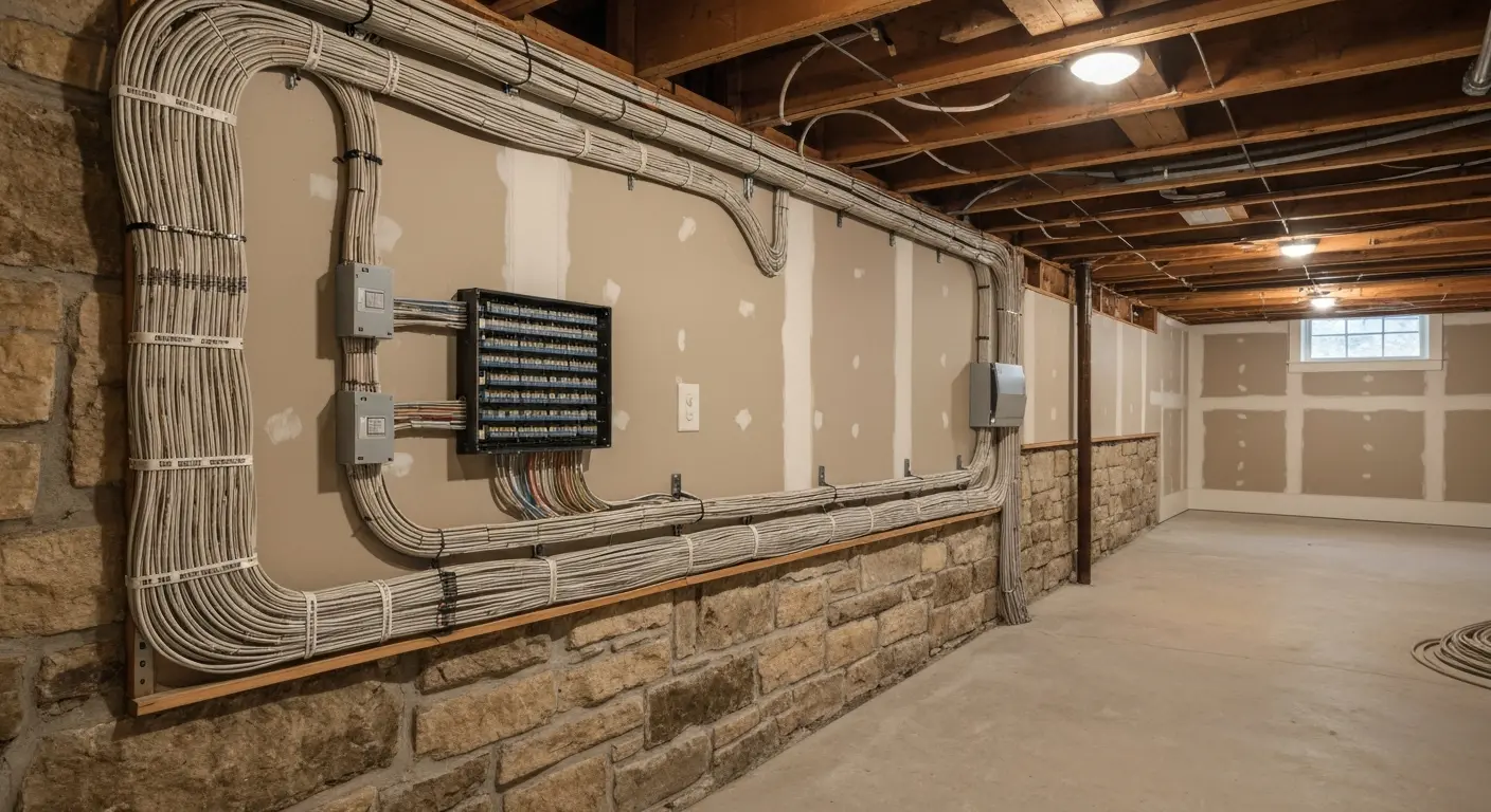 Structured cabling installation