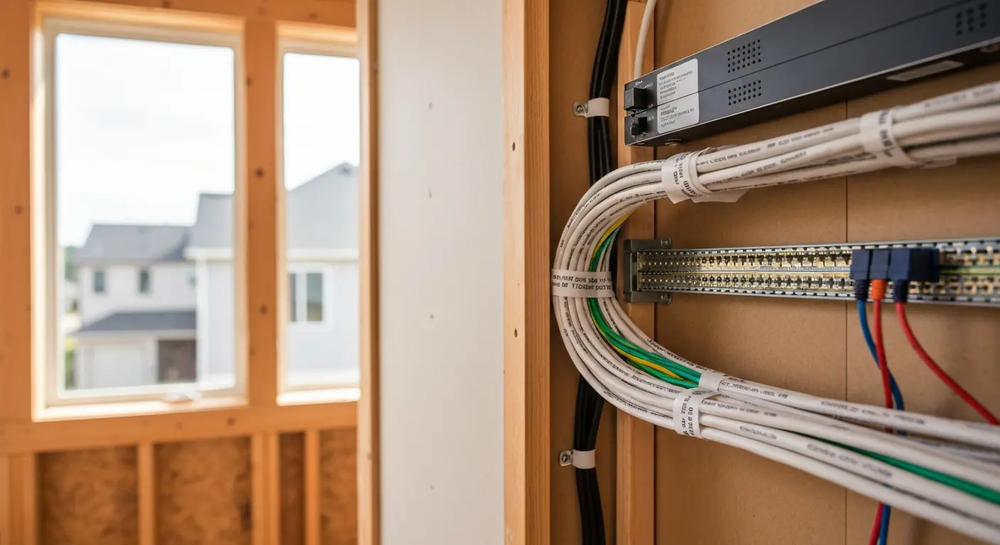 Structured cabling installation