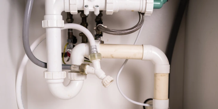 A sink system with a leak