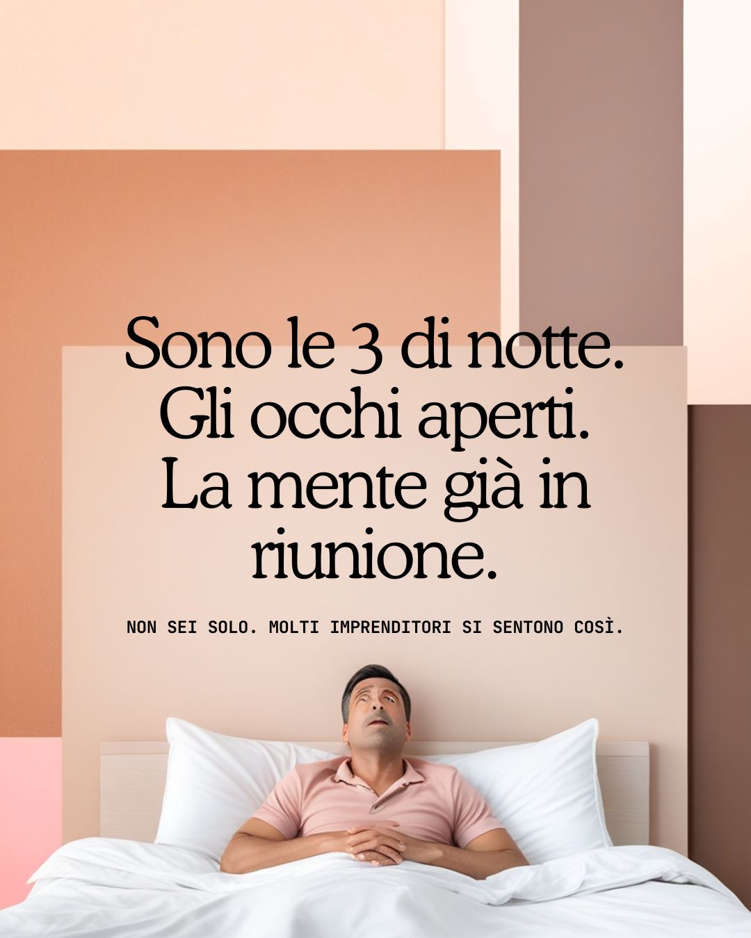 Insonnia da stress perché gli imprenditori non dormono