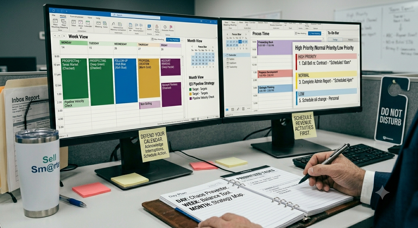 The Salesperson’s Calendar Is a Revenue Tool The Salesperson’s Calendar Is a Revenue Tool
