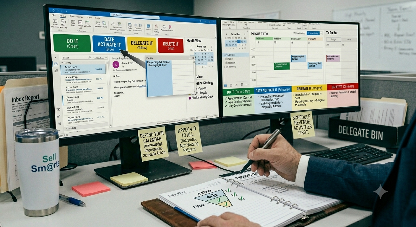 The 4-D System for Managing Sales Work The 4-D System for Managing Sales Work