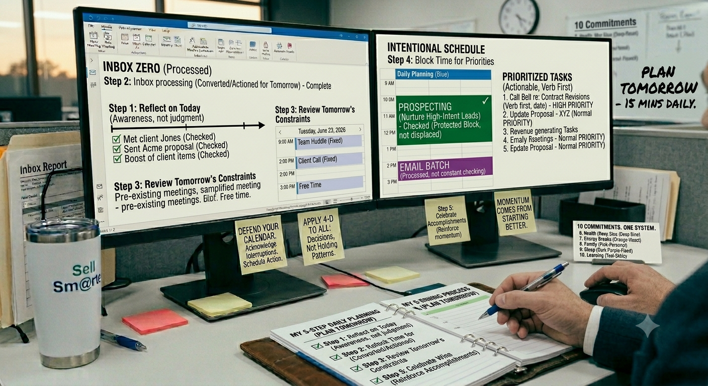 The Daily Planning Process The Daily Planning Process