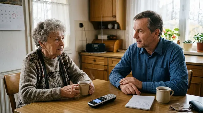 Verdacht auf Demenz will nicht zum Arzt – behutsames Gespräch zuhause