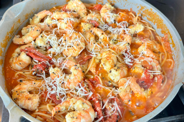 Fancy Shrimp Pasta