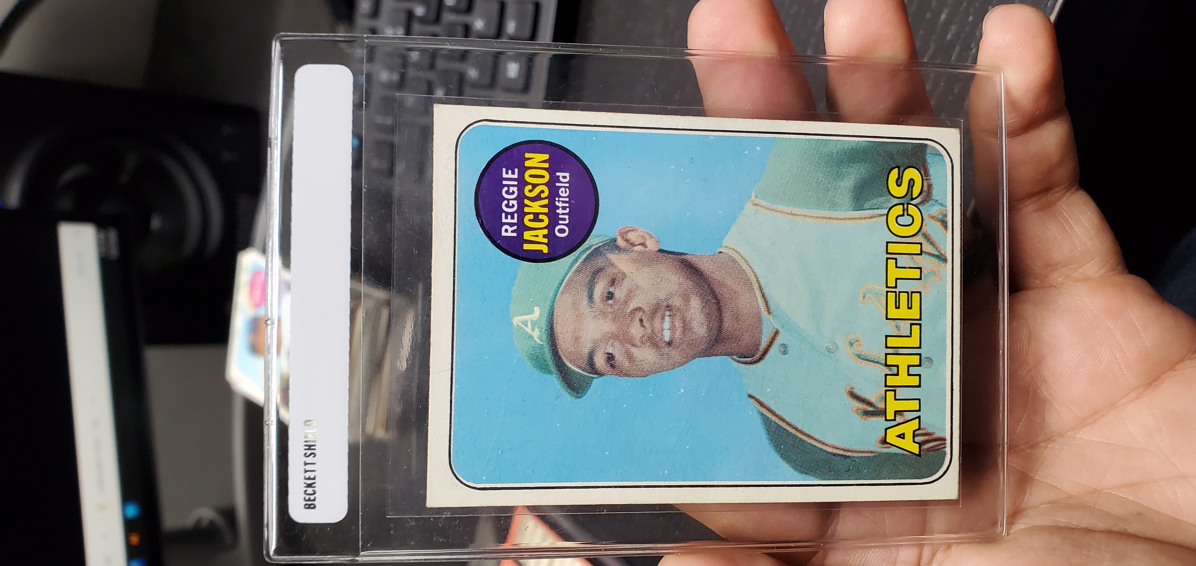1969 Topps Reggie Jackson rookie