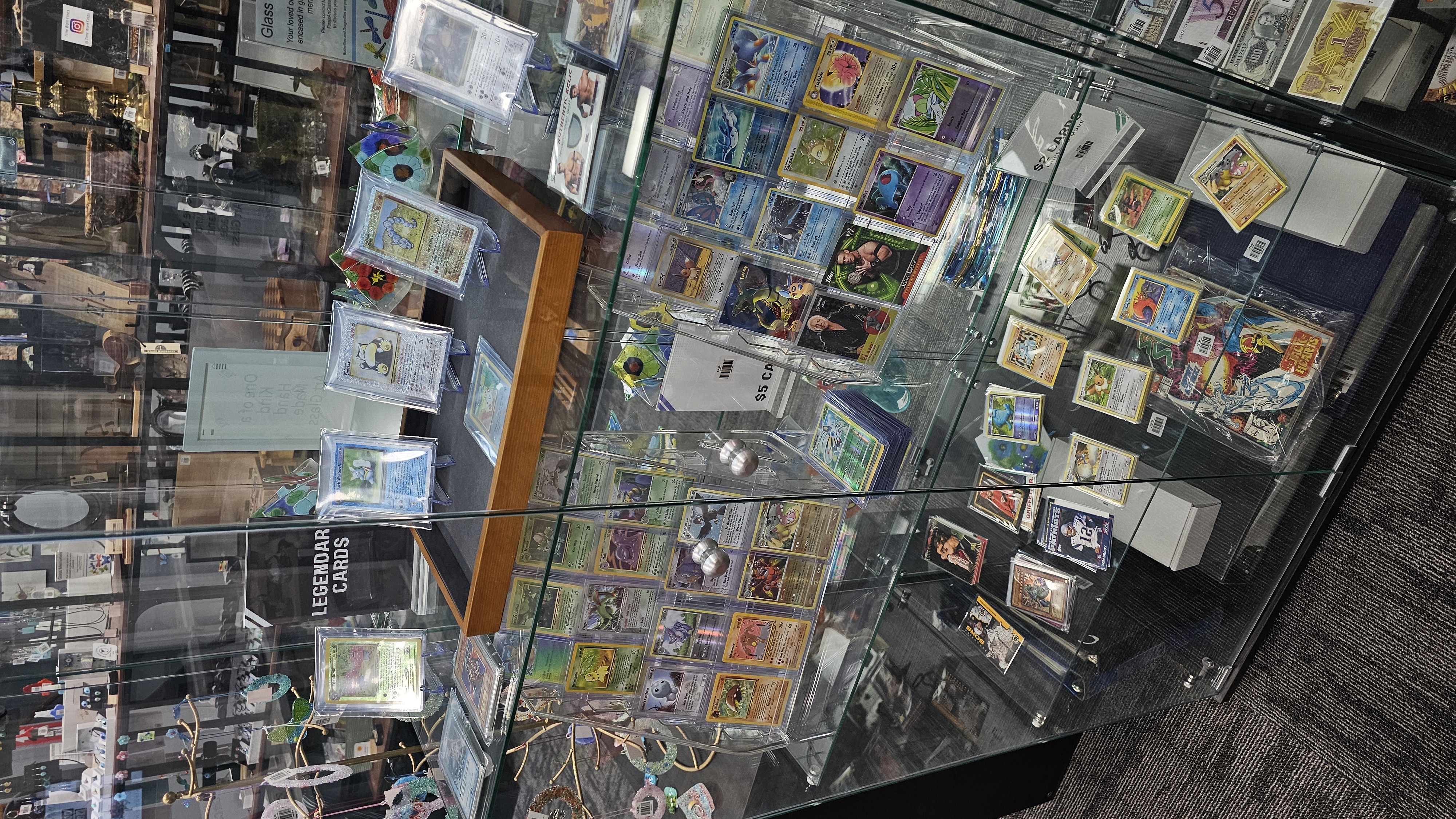 Atlantic Cards showcase at Elm Art and Antique