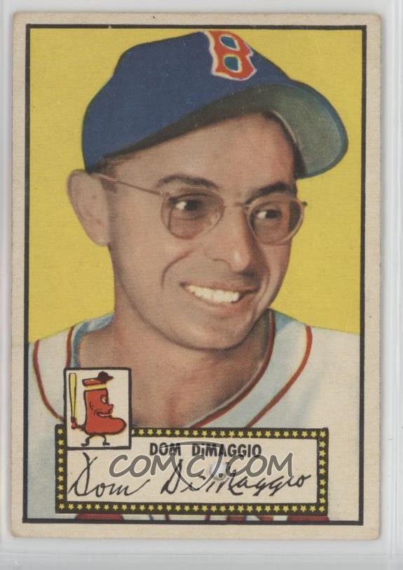 1952 Topps Dom DiMaggio