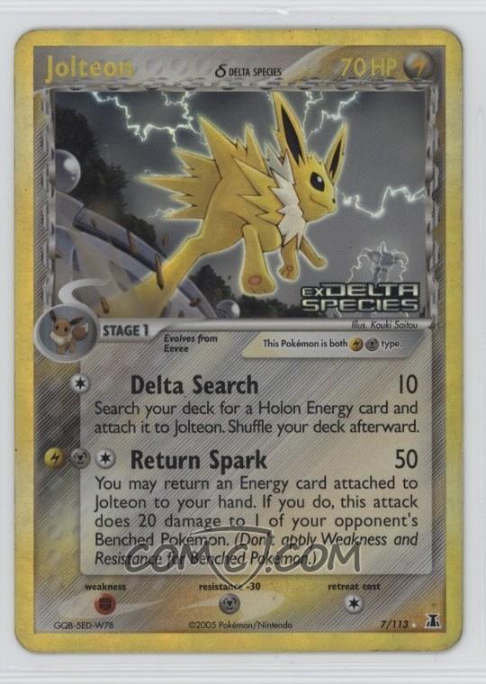 Jolteon, Delta Species
