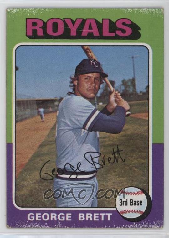 1975 George Brett rookie