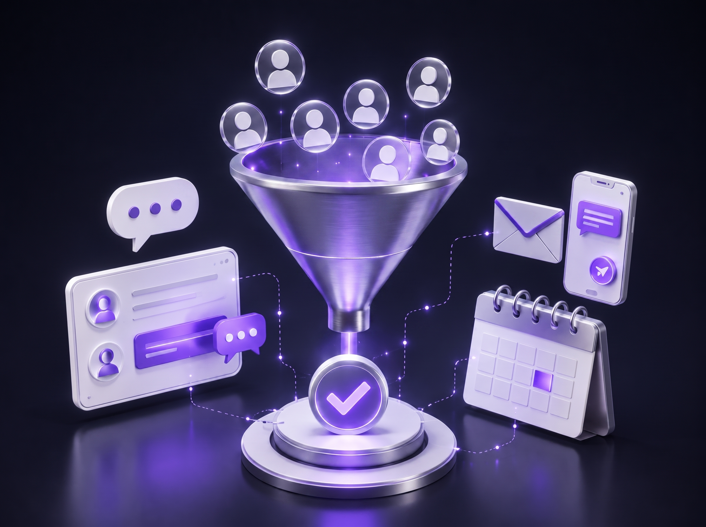 CRM workflow and business automation system