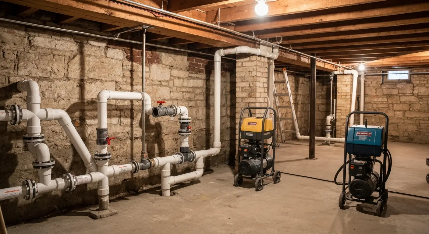 Sewage and contamination cleanup
