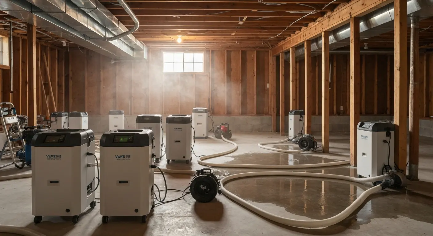 Water damage extraction service