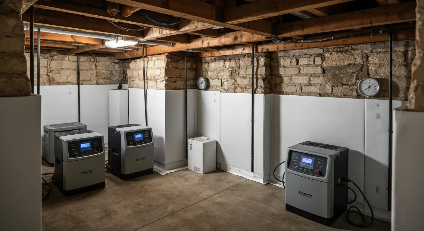 Structural drying and mold remediation