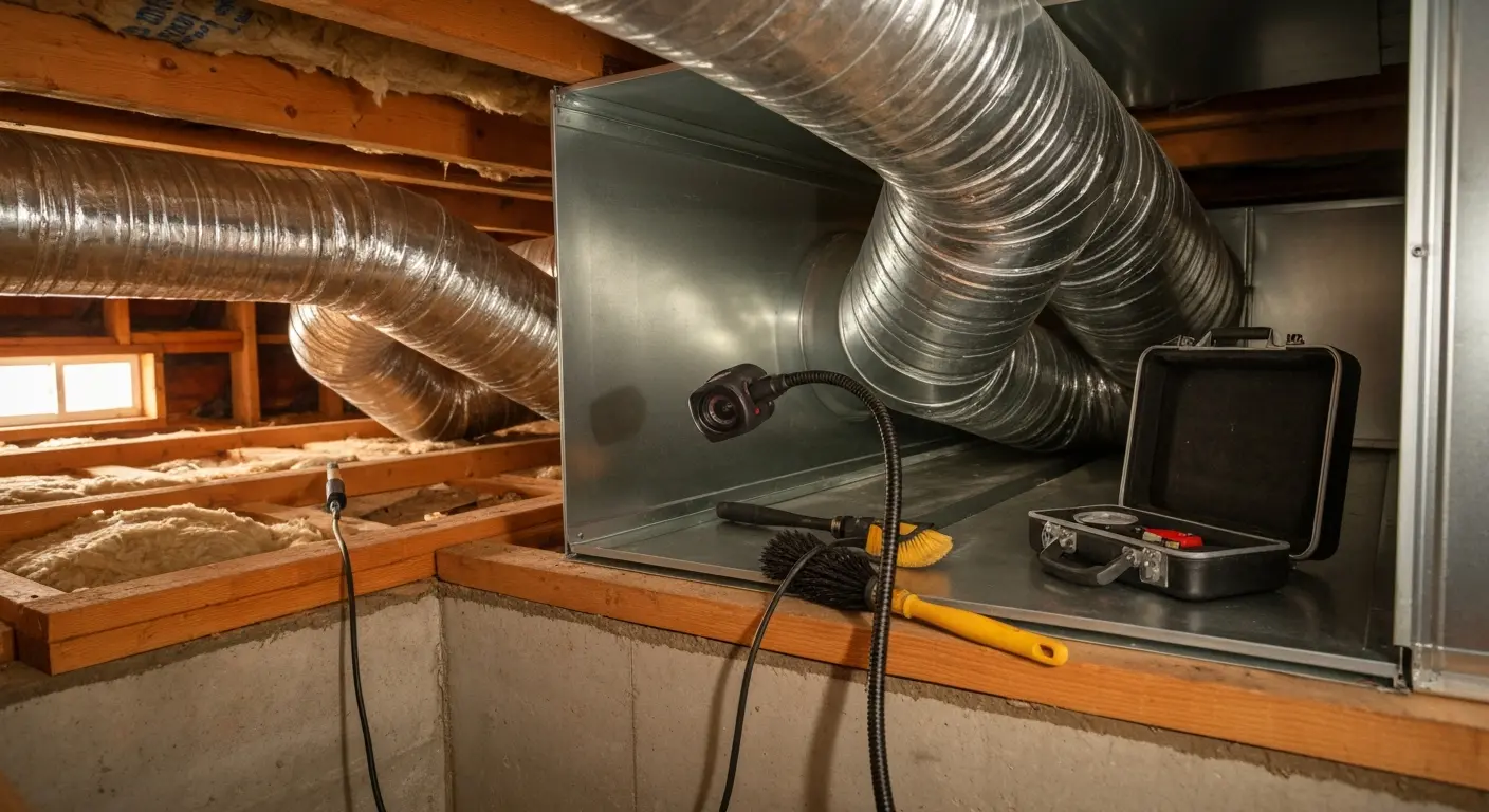 HVAC duct cleaning