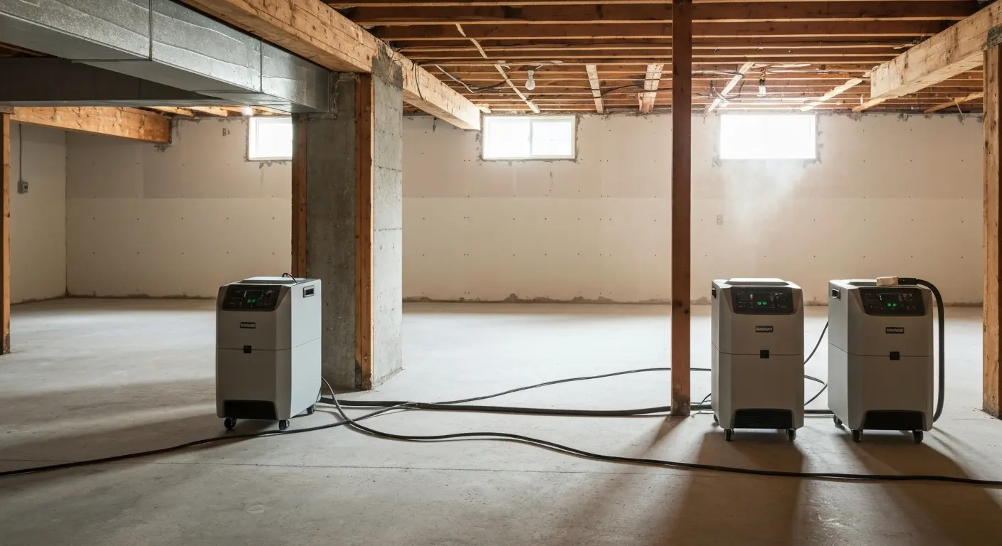 Basement water removal