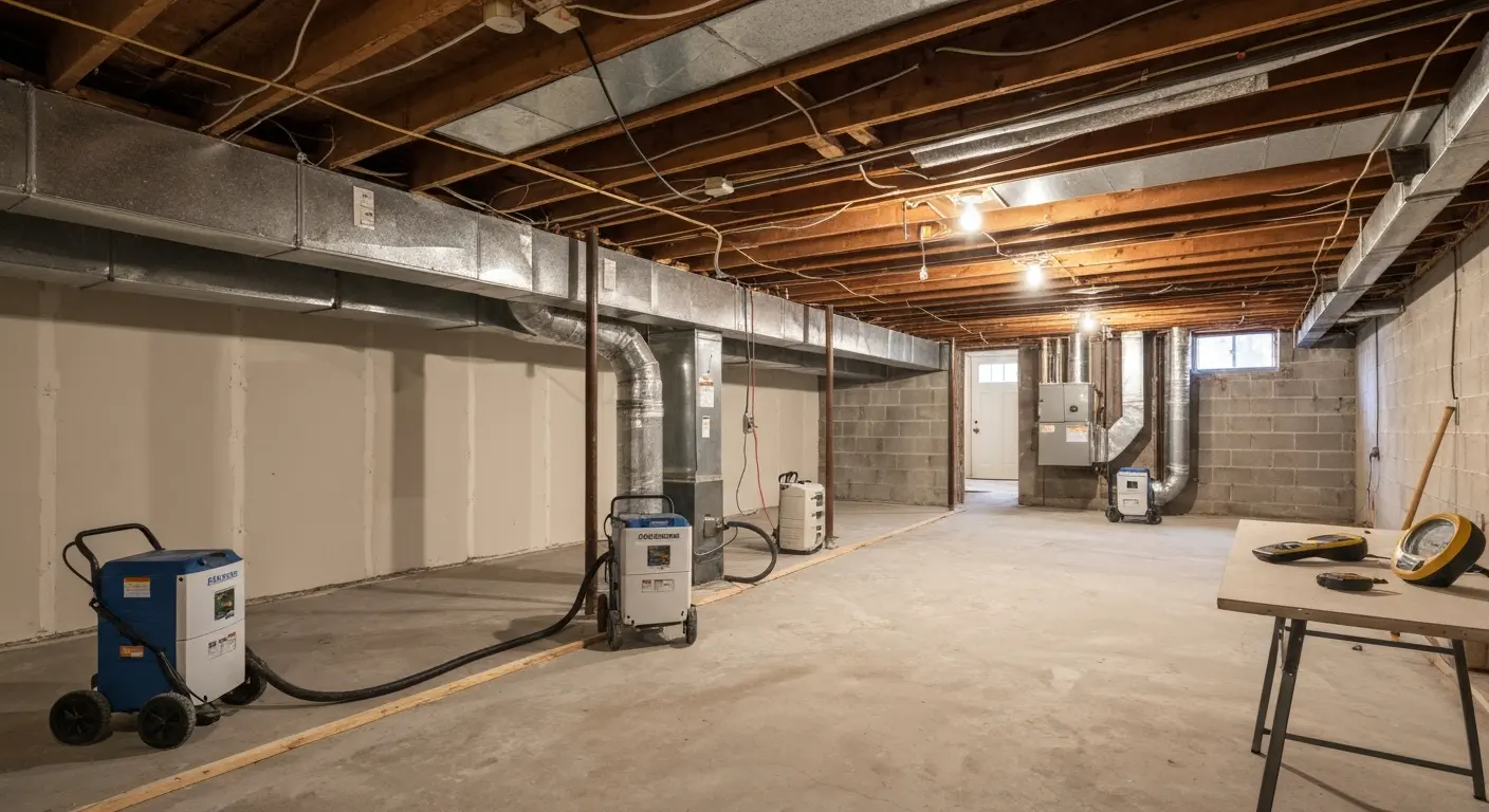 Basement water removal