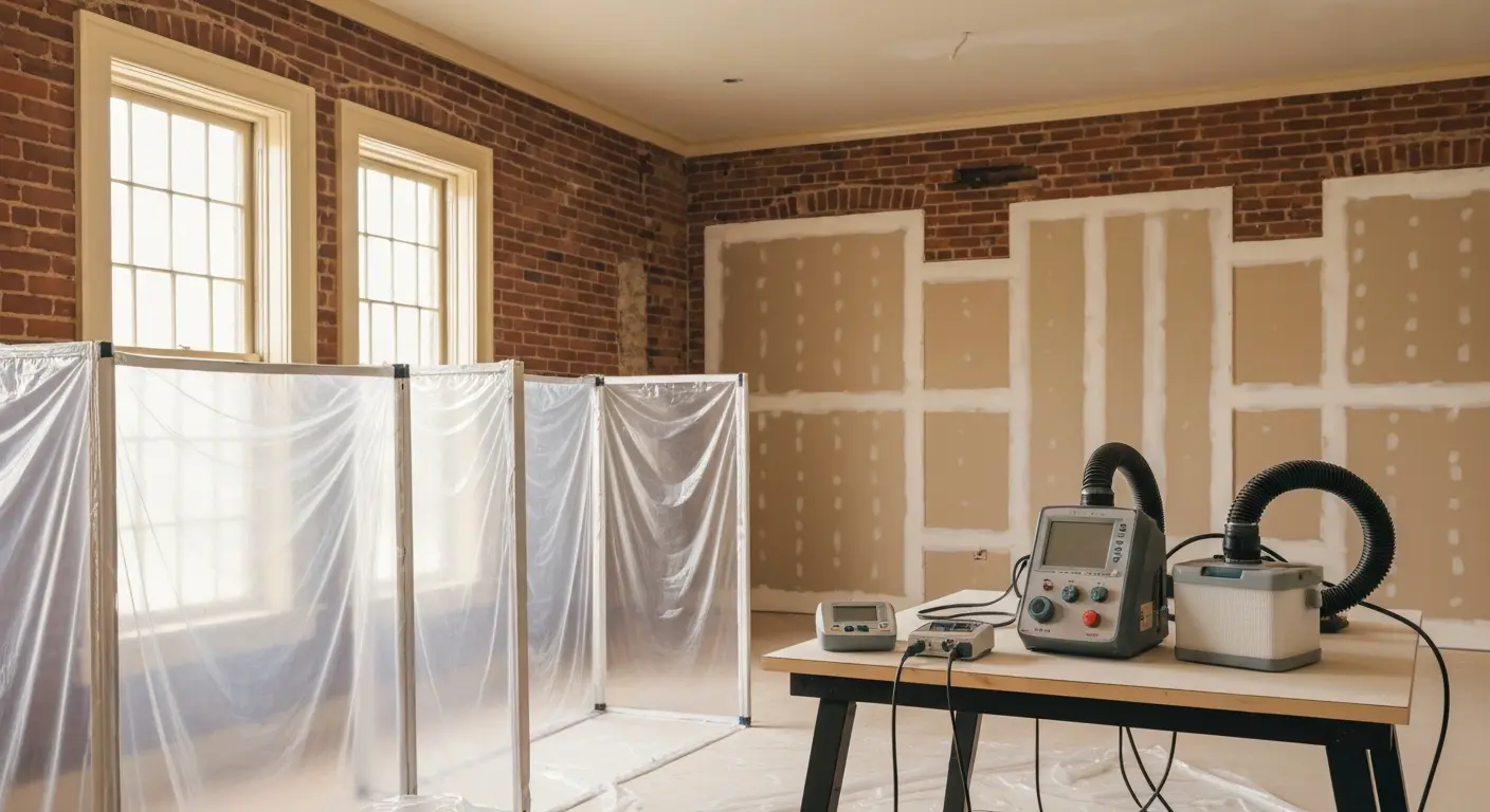 Mold remediation services
