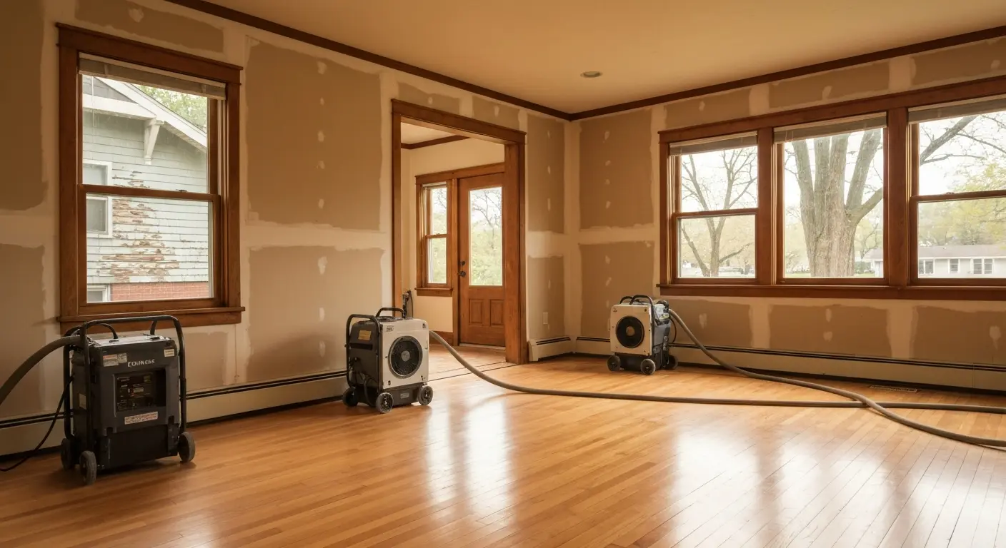 Water damage restoration