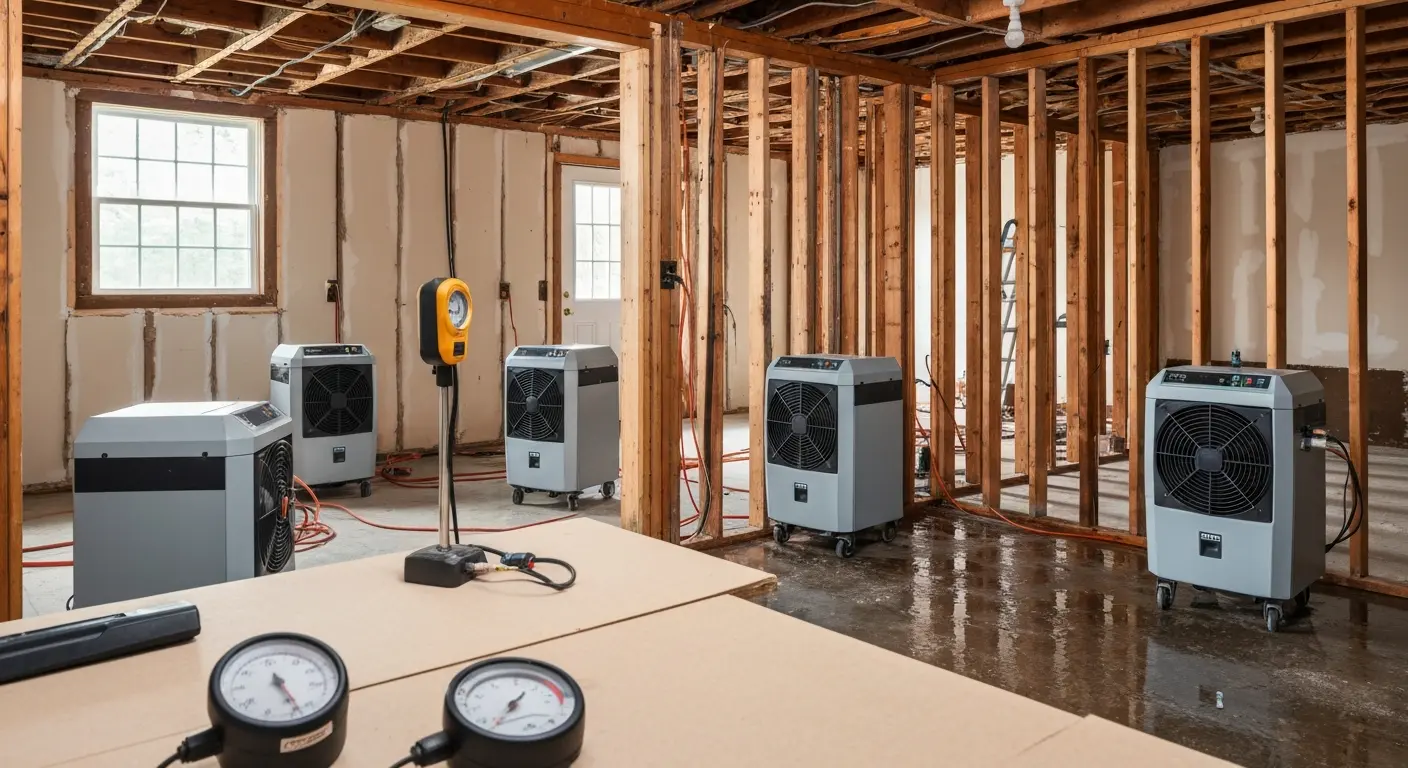 Structural drying process