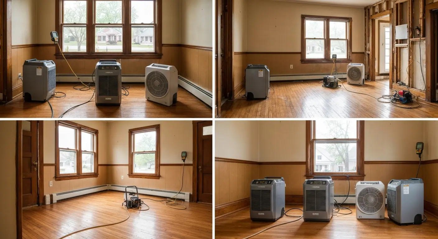 Water damage restoration