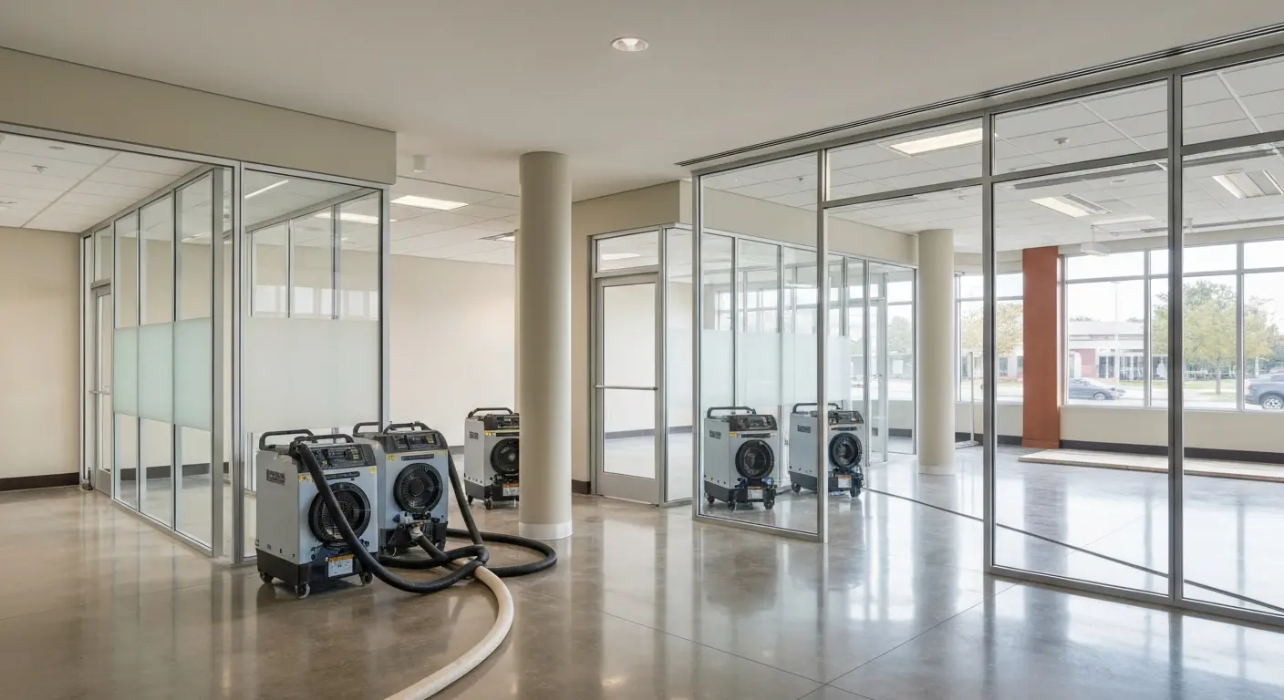Water extraction from commercial property