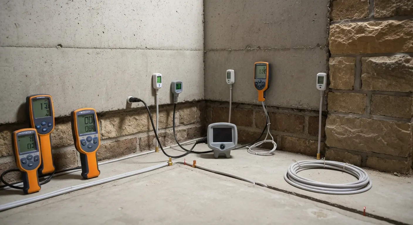 Structural drying and moisture monitoring