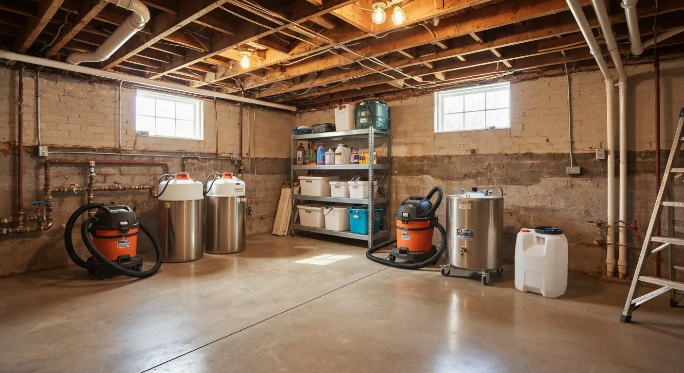 Sewage cleanup and decontamination