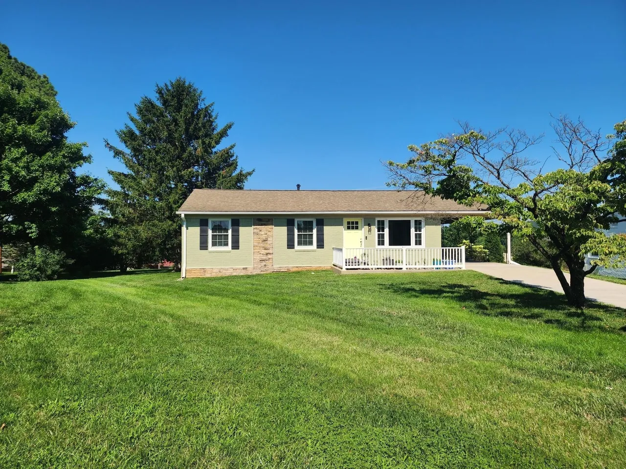 Vinton home with spacious yard Vinton home with spacious yard