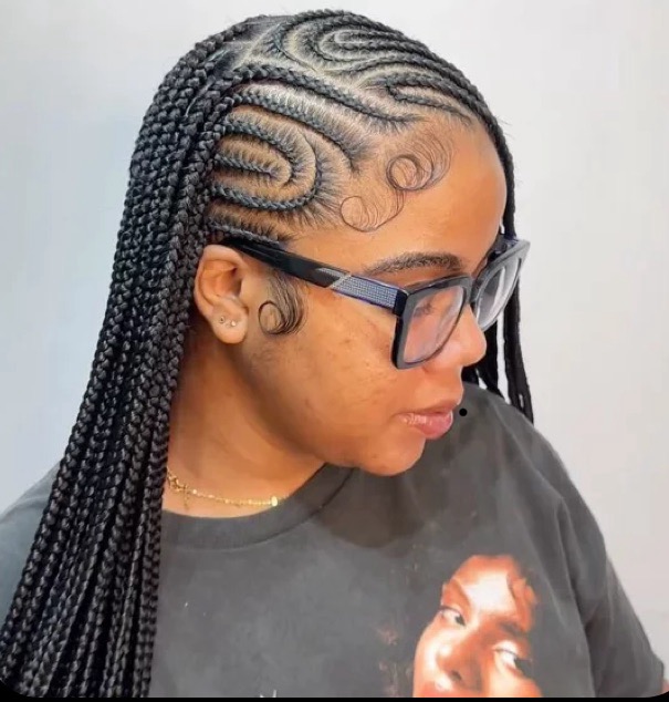 Fulani braids medium size