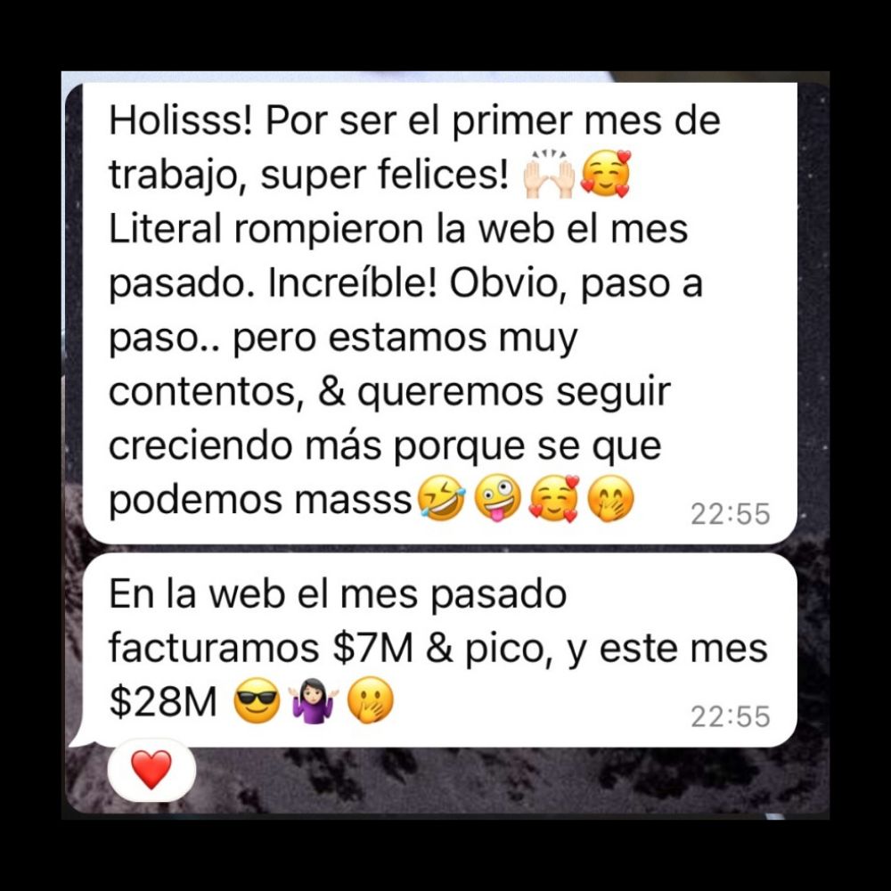 Caso de éxito · Lencería