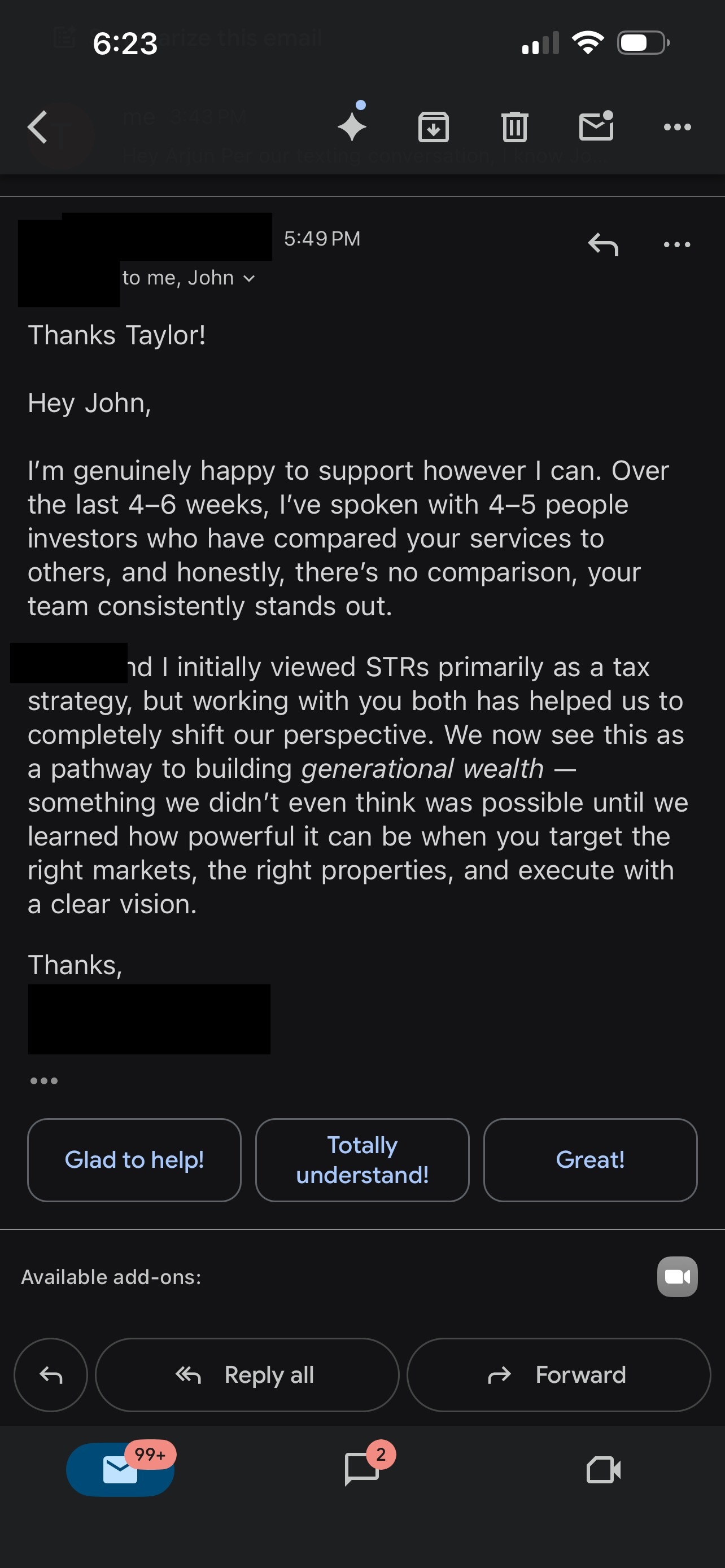 Social proof