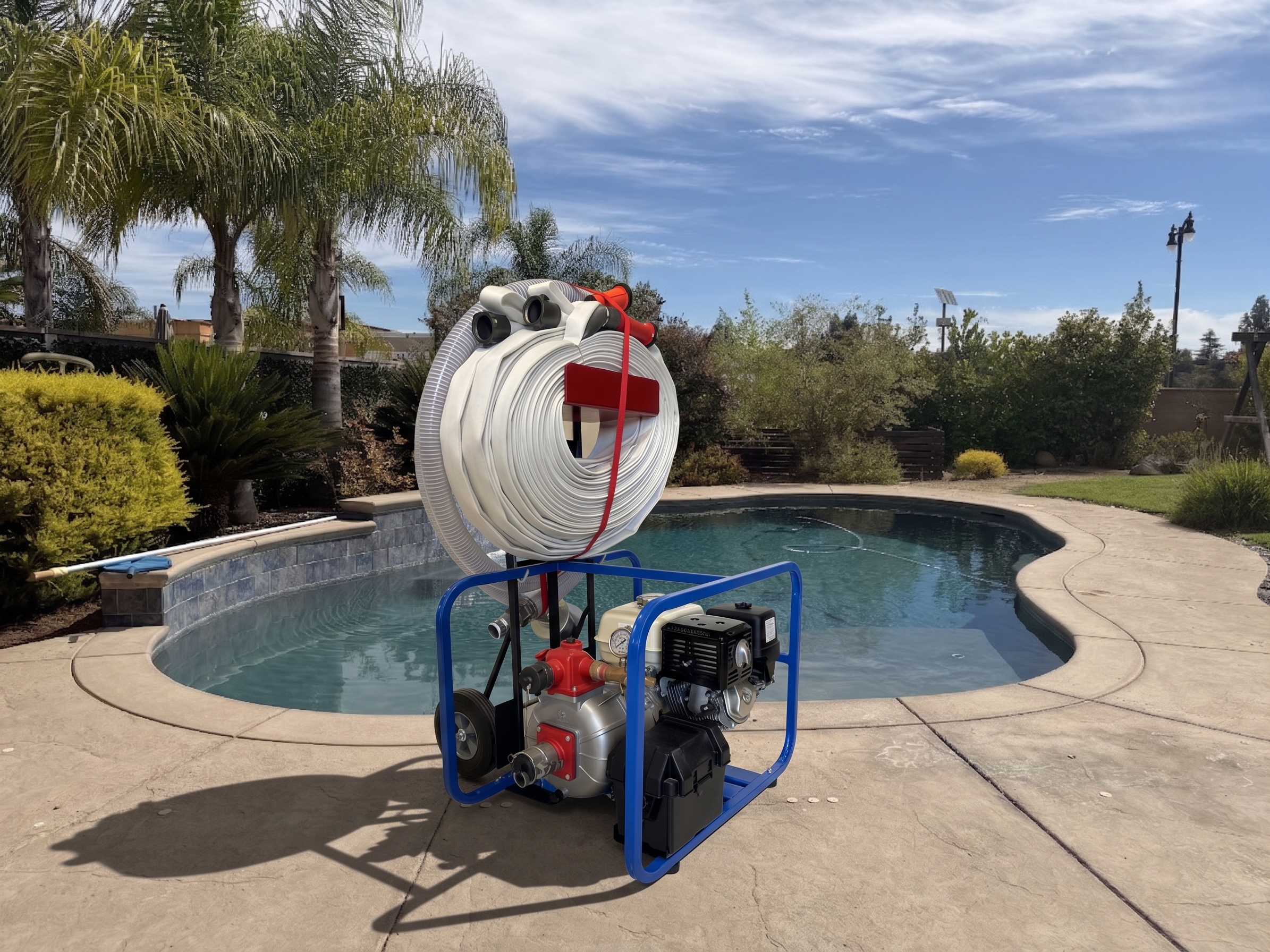 13 HP Honda GX390 Twin-Stage Fire Pump Package